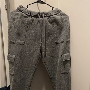 cargo sweat pants